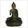 Segnender Buddha 12cm Grünantik Vorschaubild