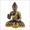 Lehrender Buddha 9,6kg Messing Kupfer Vorderansicht