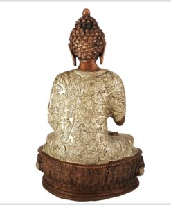 Medizinbuddha Kupfersilber 33cm 4kg Rücken