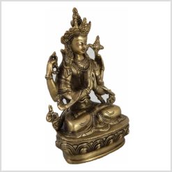 Avalokiteshvara 22cm 1,9 KG Messing Seite Rechts