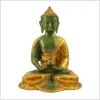 Erleuchtete Buddha Asthamangala 2,8kg mintgrün Vorderansicht