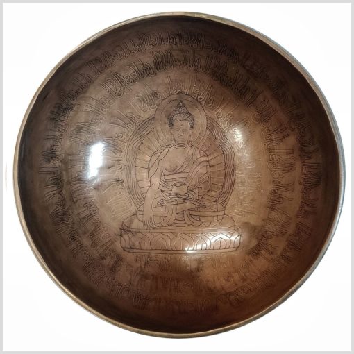 Stirnchakra Klangschale 1596g 24,8cm Erdender Buddha Ajna 1