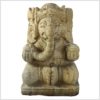 Ganesha Statue aus Sandstein 32,5cm 7kg vorne
