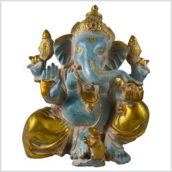 ME-Ganesha-blau-gold-11743g-35cm-vorne