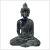 Meditierender-Buddha-dunkelblau-1232g-16cm-vorne
