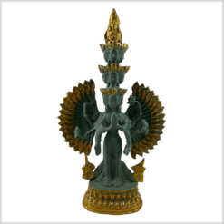 Avalokiteshvara-Chenrezig-blaugrau-24,5cm-1,2kg-vorne