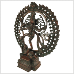 Shiva Nataraja 42cm braungrün links