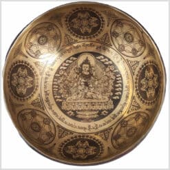 Varasattva Herzchakra Klangschale 1538g Draufsicht