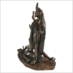 Kali Statue 36cm braungrün rechts