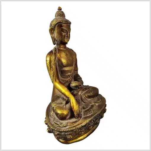 Erdender Buddha goldantik rechts